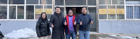  客戶(hù)蒞臨綠友新能源工廠(chǎng)洽談合作