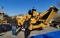 2019年，長春市伊通河設(shè)施維護(hù)處采購一臺Rayco大型粉碎機1754.